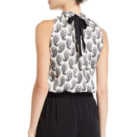 Kobi Halperin Lula Sleeveless Halter Blouse XL NWT - Picture 2 of 2